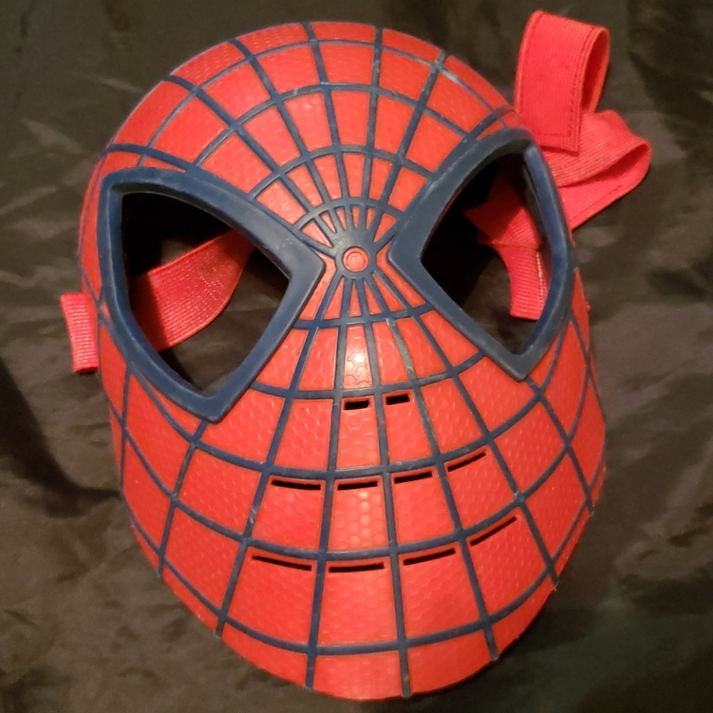 Spiderman hard plastic face mask